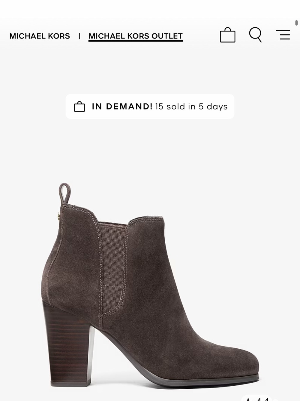 Michael Kors Evaline Suede Boots